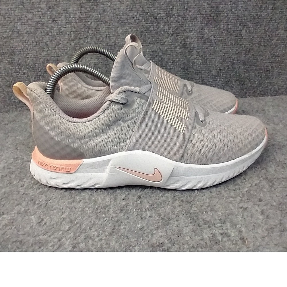 Nike Renew In-Season TR 9 Training Shoes Womens 7 Grey Pink AR4543-004